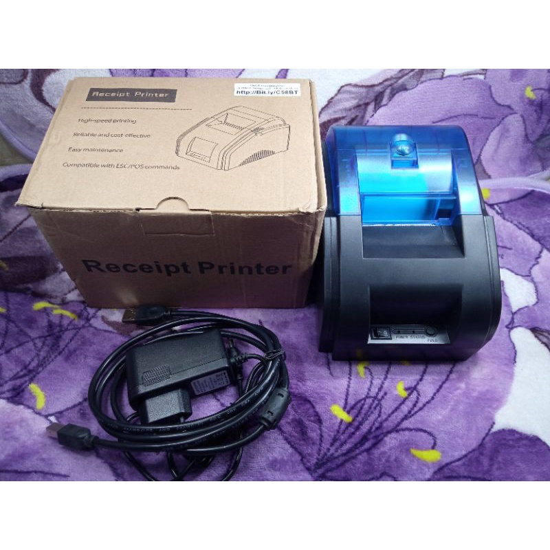 Mini Thermal Pencetak Struk Bluetooth / Mesin Printer Cetak Resi Jualan Online