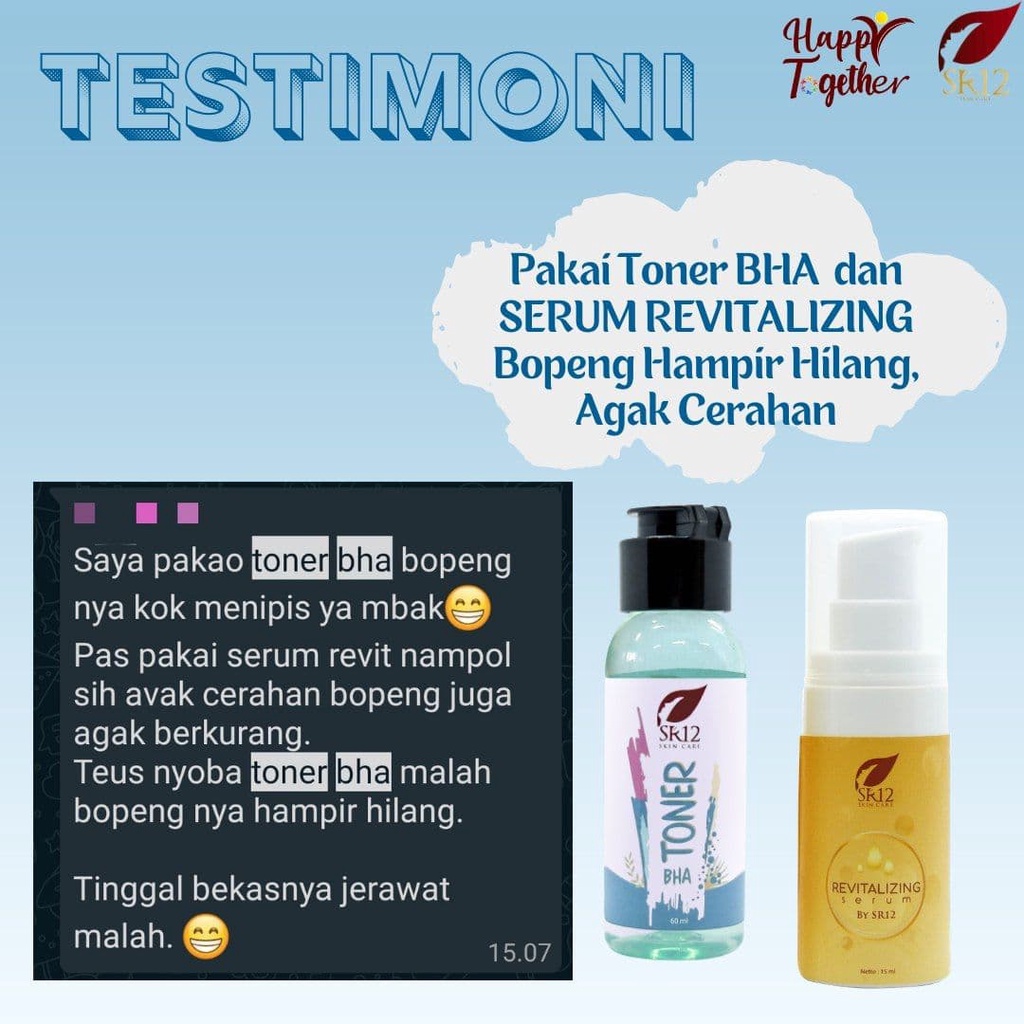 PAKET BOPENG KULIT KOMBINASI SR12 / SKINCARE PERAWATAN KECANTIKAN / Paket perwatan wajah original  / premium / berkualitas / terbaik / termurah / bagus / bpom