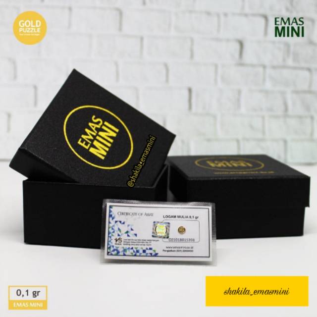 Emas Mini 0,1 Gram