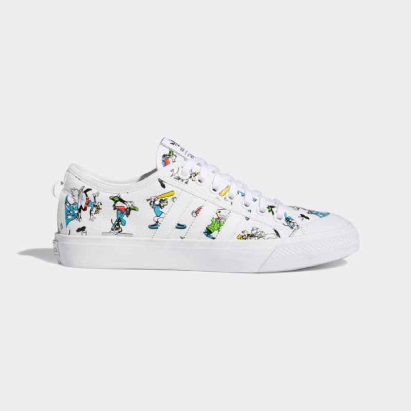 Adidas Men Nizza X Disney Sport  Goofy Shoes Cloud White Original
