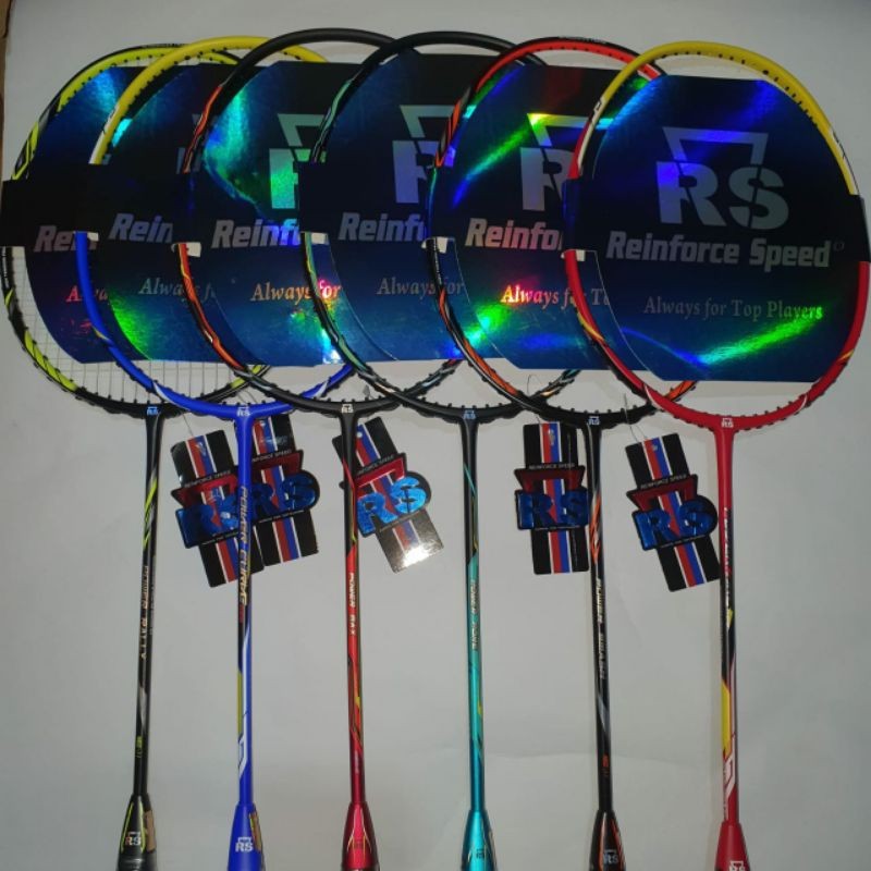 Raket Badminton RS Power Smash / Rally / Arc / Curve / Pure / Max Neo