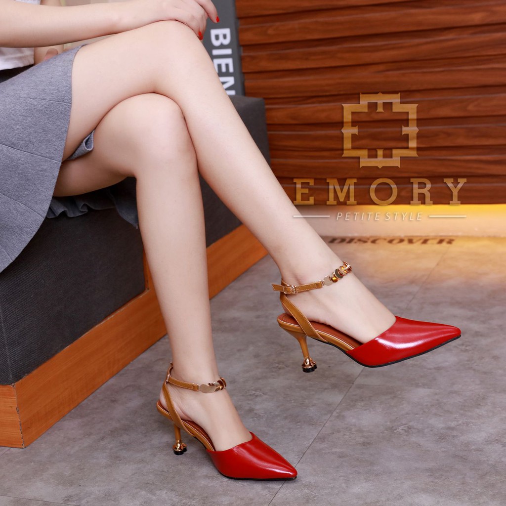 EMORY ZENVO #11EMO607 / SEPATU HEELS WANITA BATAM MURAH