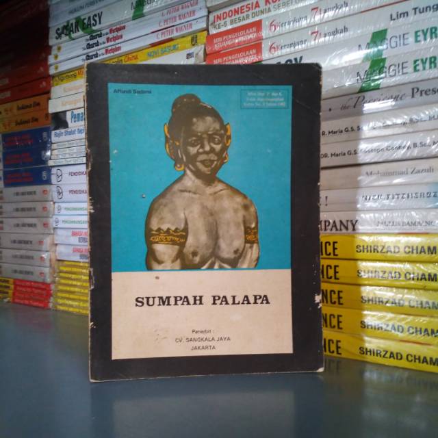 Buku Lawas 1982 SUMPAH PALAPA Affandi Sadami
