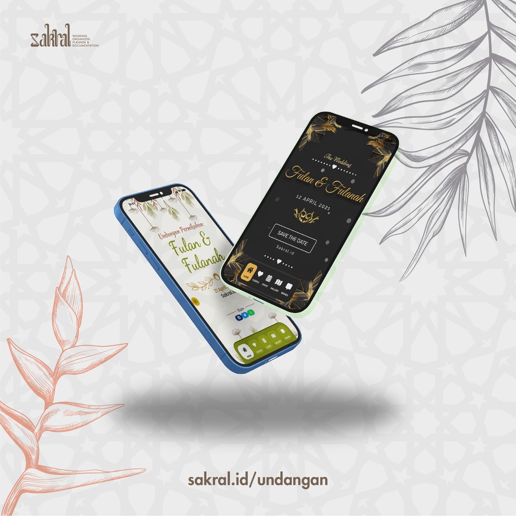 Undangan Website - Undangan Web - Undangan Website Digital - Undangan Digital Website Pernikahan