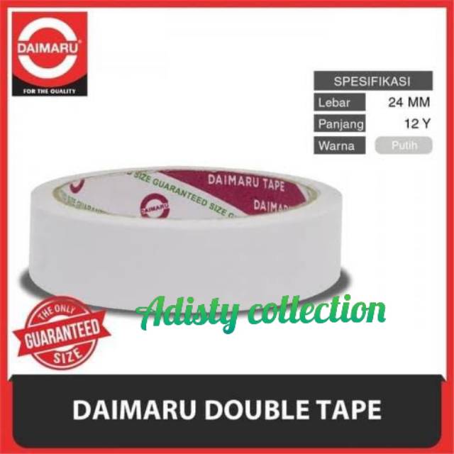 

Double Tape Daimaru 1inch 24mm 12 yard