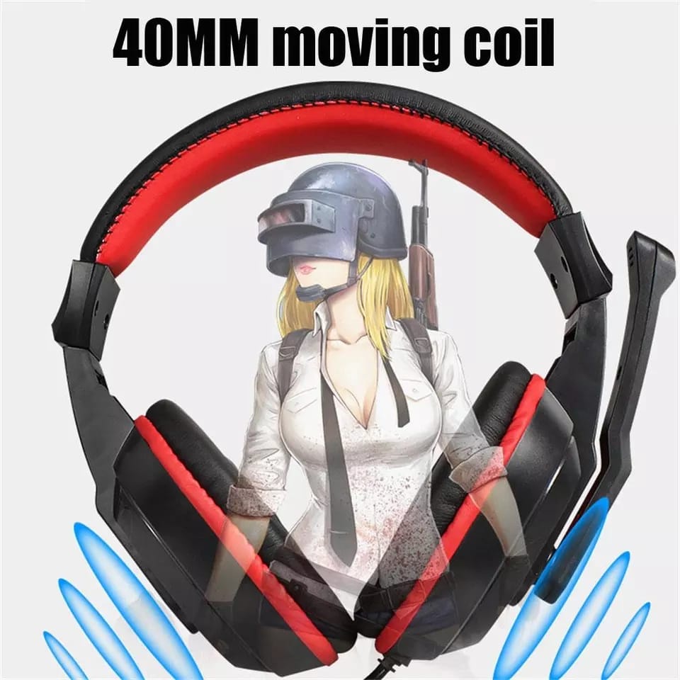 HEADSET / HANDSFREE GAMING A6 + MIC SUPER BASS