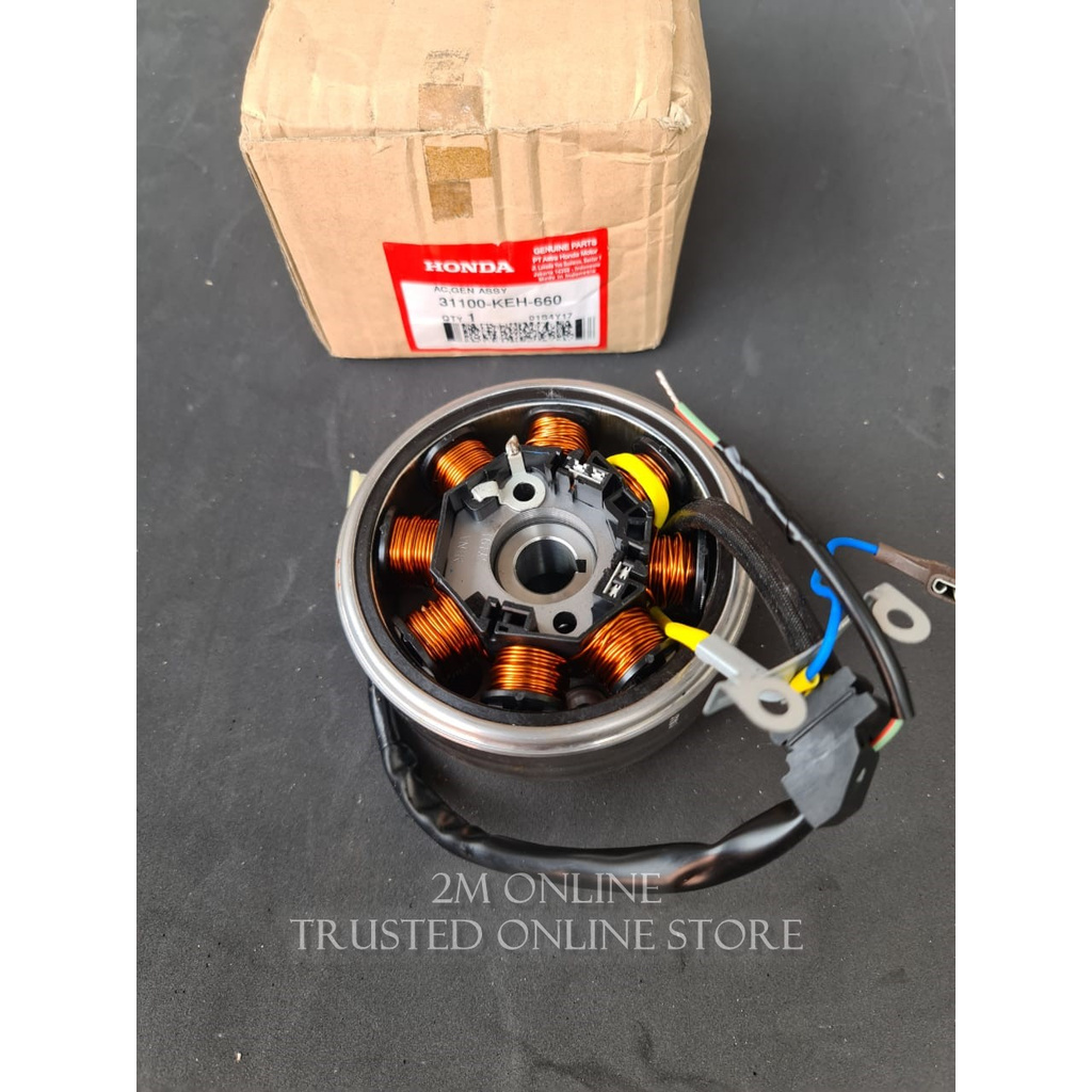 Mdr Stator Spul Megapro Ori AHM 31100-KEH-660