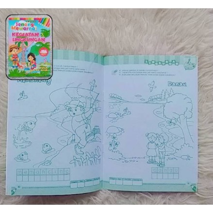 Buku Anak Senang Mewarnai - Buku Latihan Mewarnai untuk Anak Edisi Khusus Terbaru