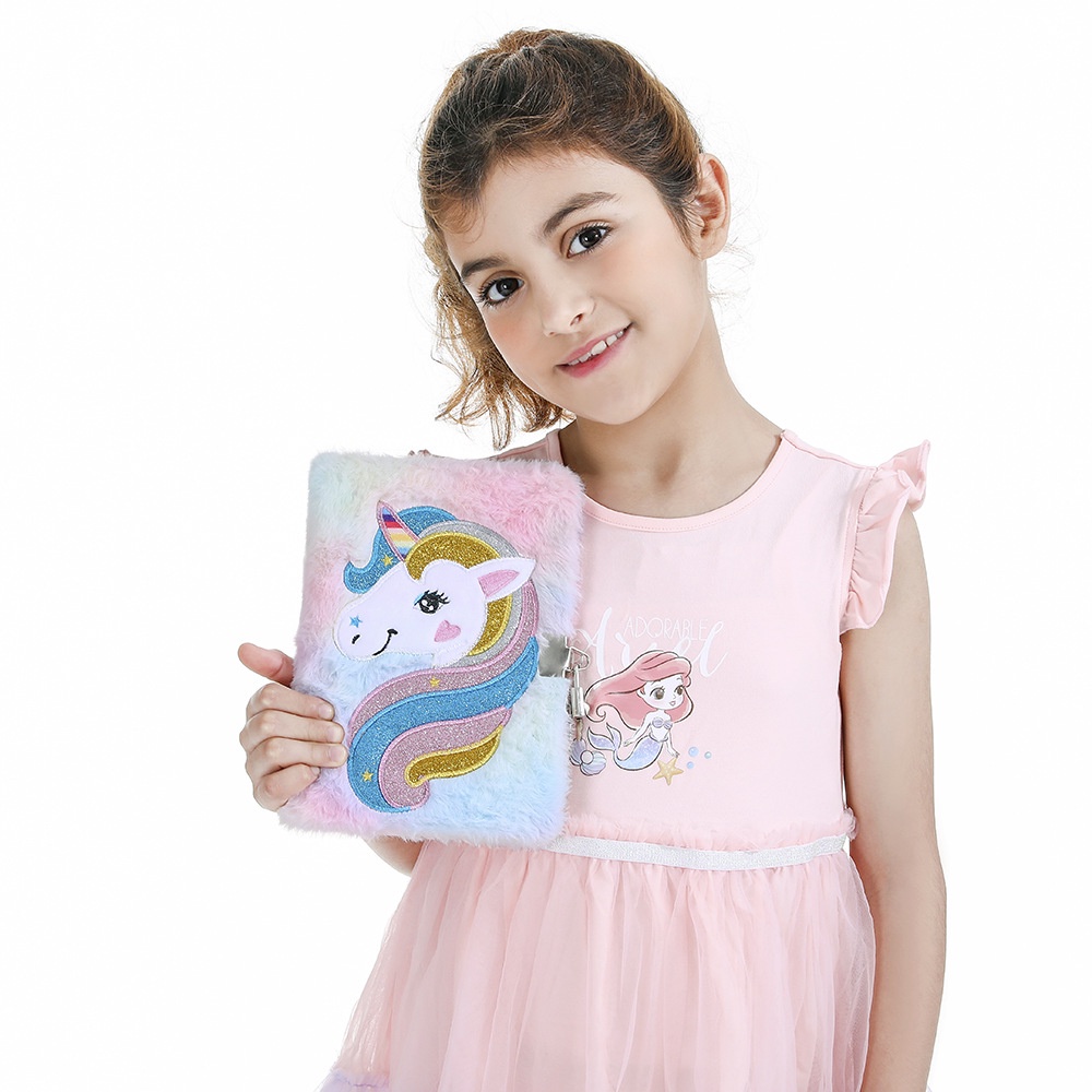 Diary Unicorn Gembok Bentuk Hati Notebook Unicorn import Buku Tulis Unicorn Gembok Size A5 Kado Ultah Anak Perempuan