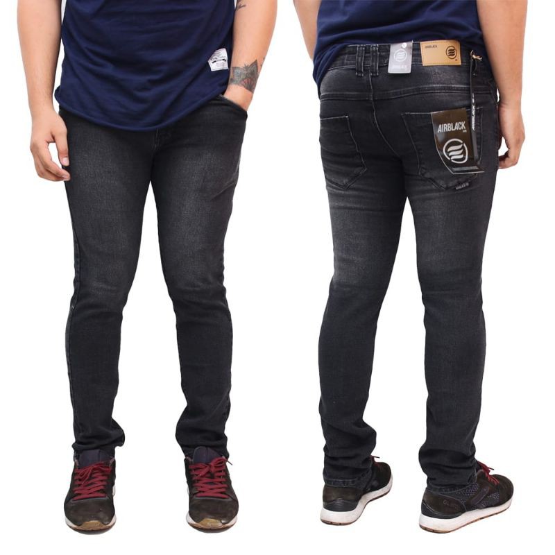 AIRBLACK DENIM TERLARIS / 784 VICTORY celana jeans NEW panjang skinny semi slimfit cowo / cowok /