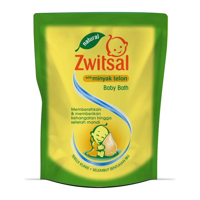 Zwitsal Natural Baby Bath With Minyak Telon 250 ml