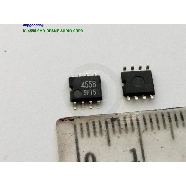 Ic 4558 Smd Opamp Audio Sop8 Dnpgood11 Dijamin