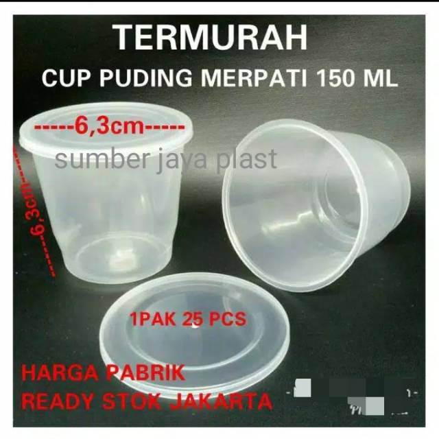 Cup puding 150 ml