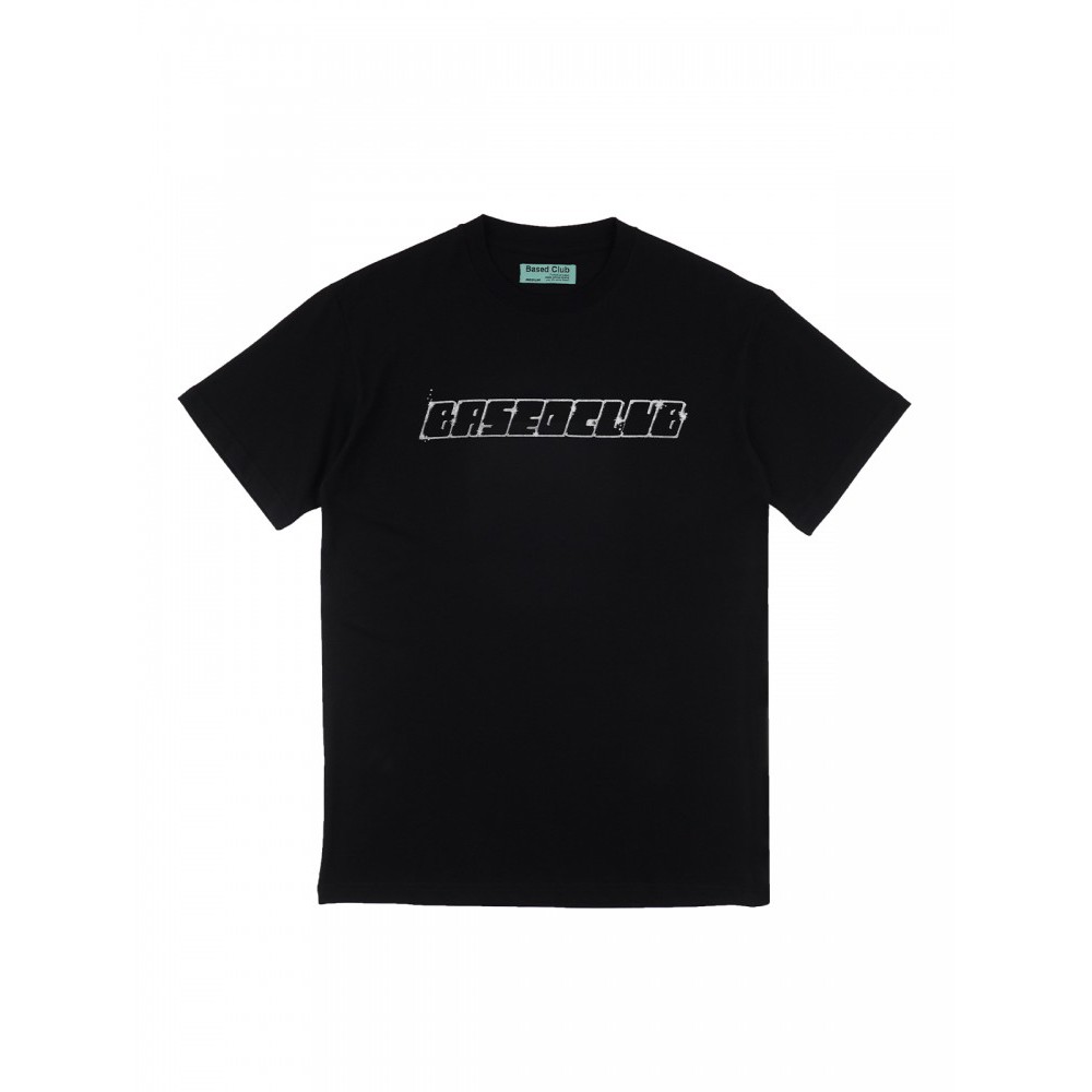 Basedclub Shine Kaos Lengan Pendek Hitam | Shopee Indonesia