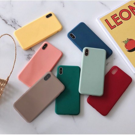 IPHONE 11 6.1   Softcase Color Matte Candy Color TPU Case Iphone