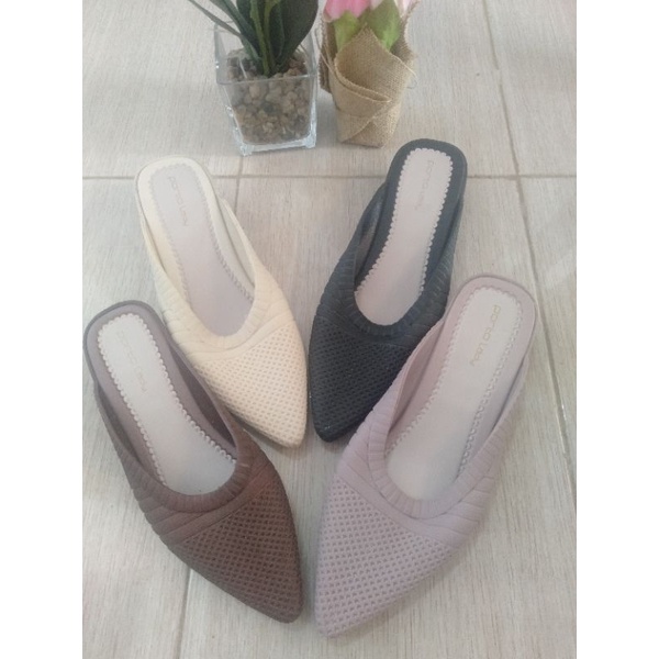Porto Lady PAI Sepatu Wedges Dewasa / Sepatu Selop Hak Perempuan