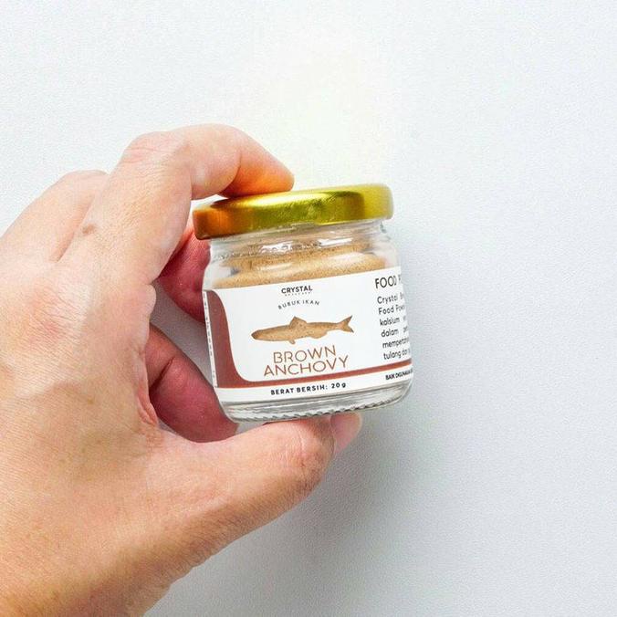 

(Convenient Size 20G) Brown Anchovy Food Powder / Bubuk Teri Jengki