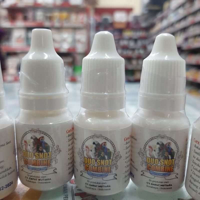 Duo Snot Combine Obat Snot , Berak Kapur Lovebird Nuri Kakak Tua Murai Batu Cucak Ijo Kacer Semua Bu