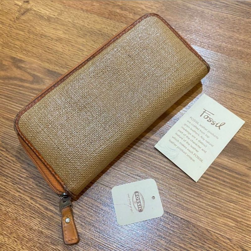 fossil keyper wallet original preloved