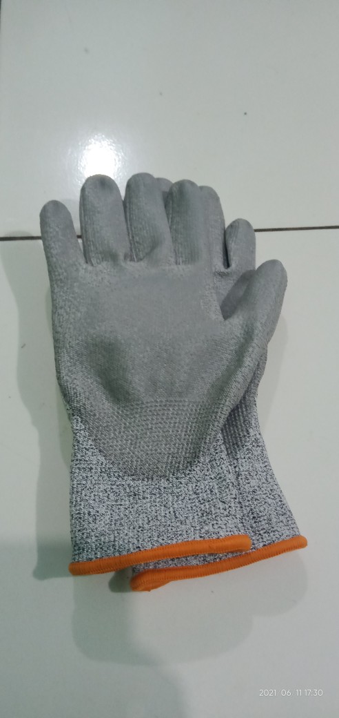 Sarung Tangan Anti Benda Tajam - Anti Pisau Potong Gores Bacok Begal