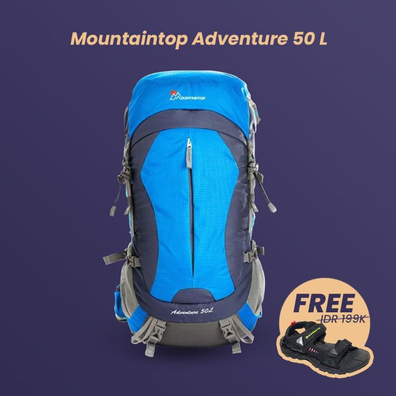 Carrier 50L/ tas gunung mountaintop adventure 50L