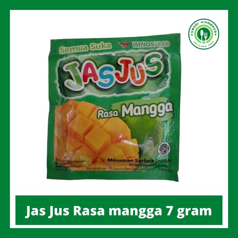 

Jas Jus Rasa Mangga 7 gram isi 1 pcs