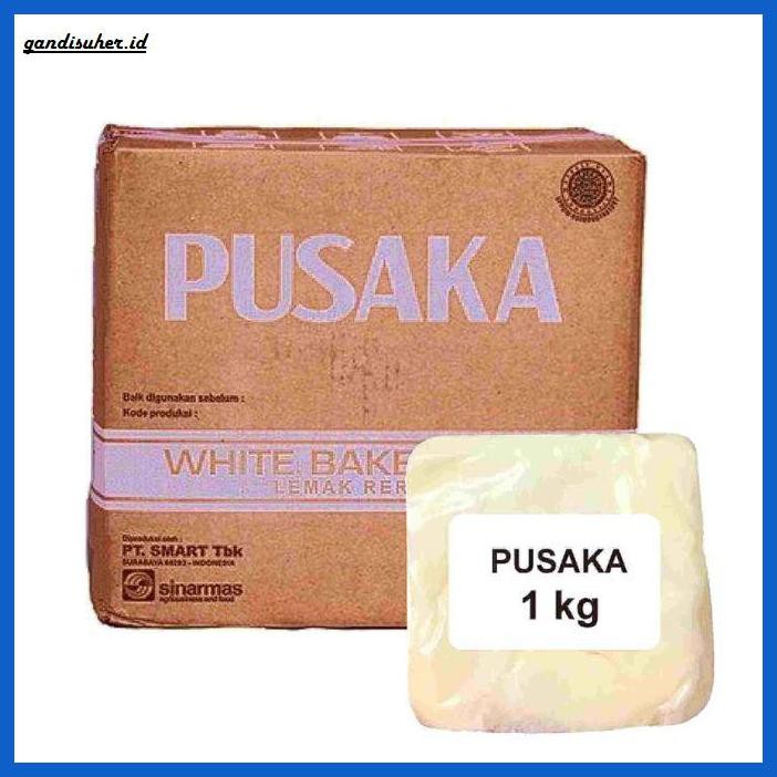 

Rettubagetnem- Mentega Putih Pusaka/Margarin Putih Pusaka 1 Kg -Asli-Slii.