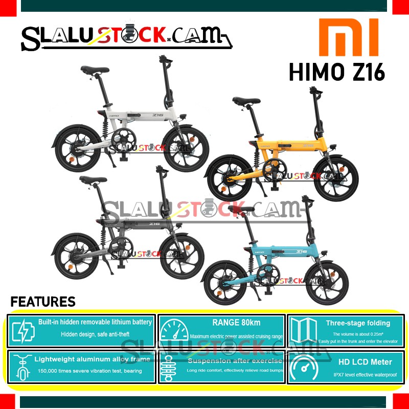 Xiaomi Himo Z16 - Smart Electric Bicycle / SEPEDA LIPAT