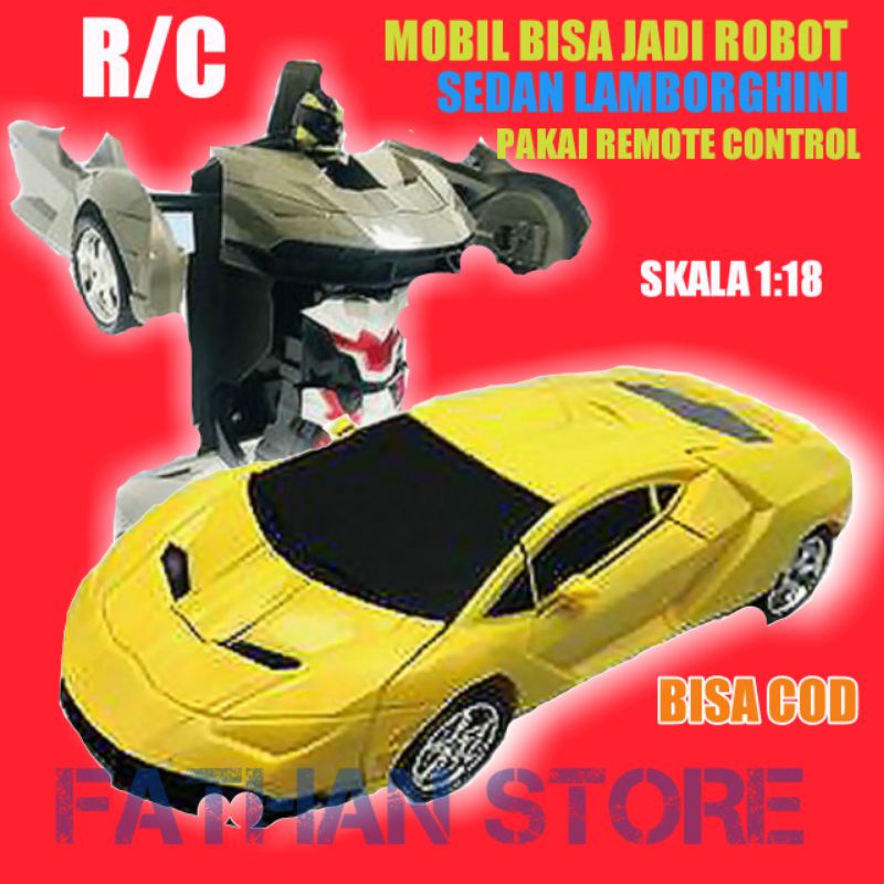 Promo Mainan Maenan Anak Laki Laki Mobil Mobilan Sedan Lamborghini Sport Bisa Jadi Mainan Robot Robo