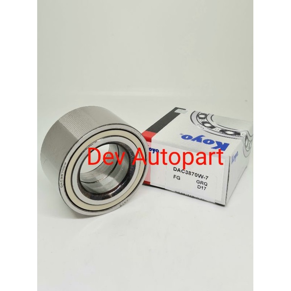 Bearing roda depan Grandmax/Avanza DAC3870 KOYO NON ABS