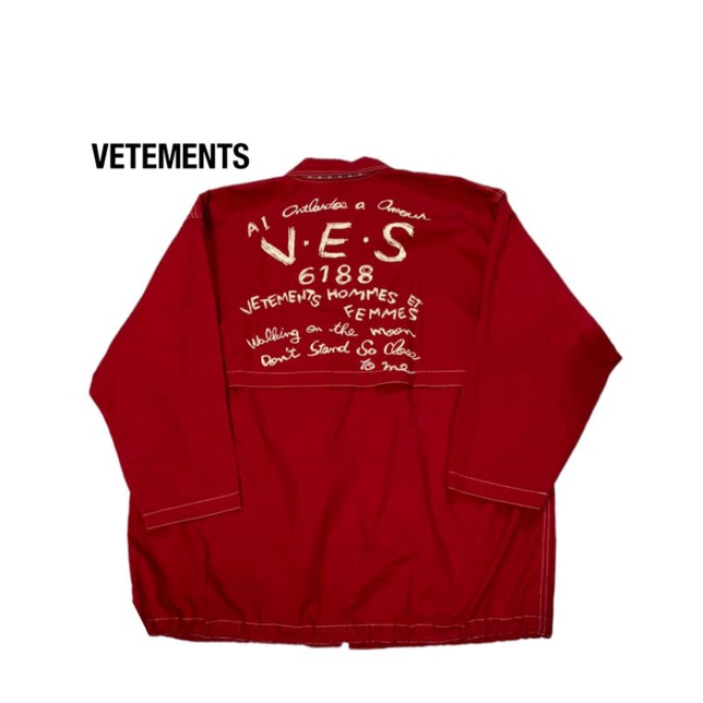 windbreaker vetements second original