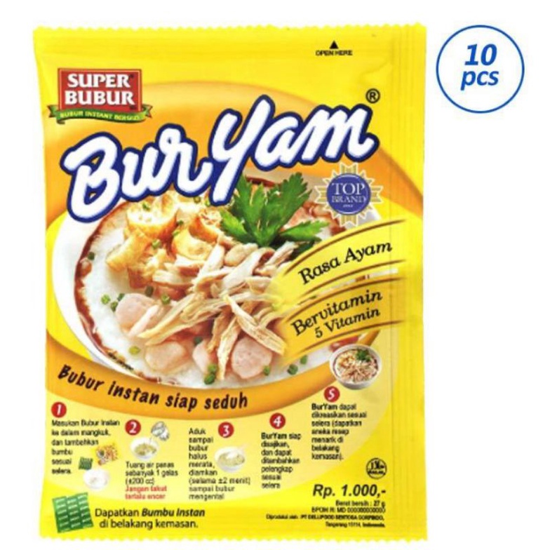 

Buryam (10pcs*22g) / super bubur buryam