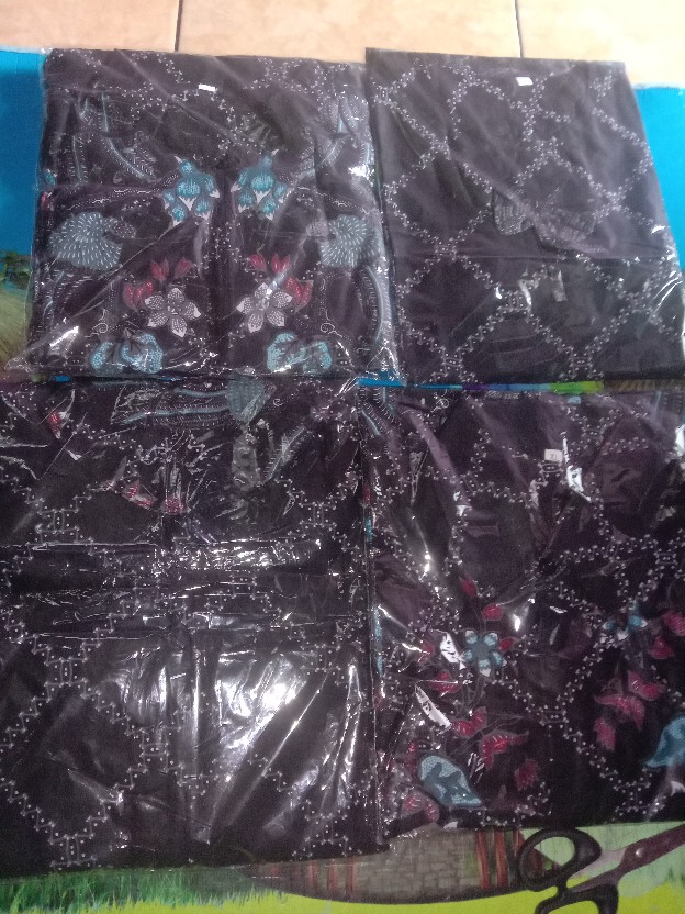 Bisa Pisah Batik Couple Keluarga Sania Ruffle Ori Ndoro Jowi Termurah Motif Jaring