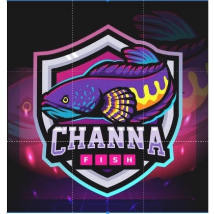 STICKER CHANNA FISH