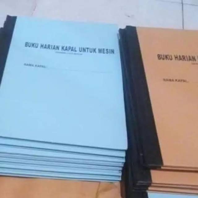 SET LOG BOOK DECK AND ENGINE