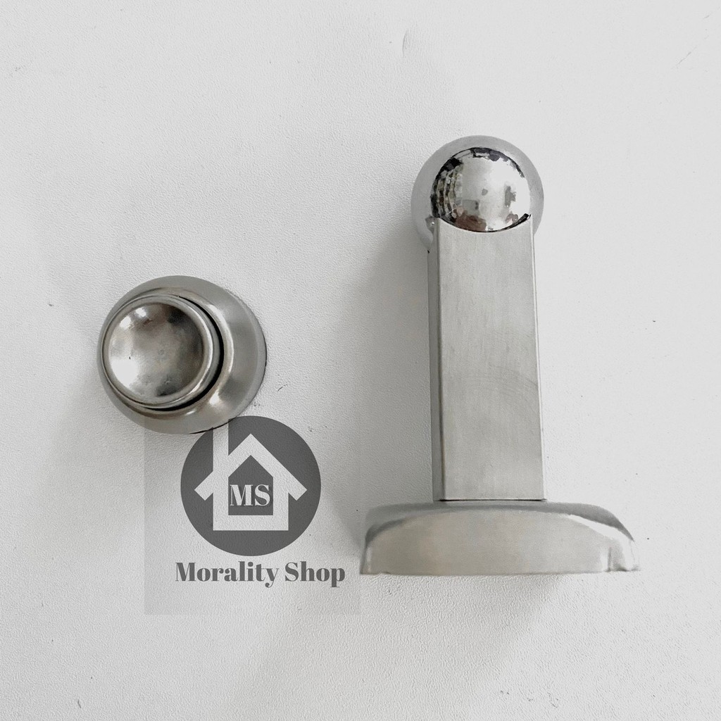 Door Stop Jumbo Arcel 318 Stainless- Door Stoper Penahan Pintu Magnet Doorstop Big Tebal Stenlis A43