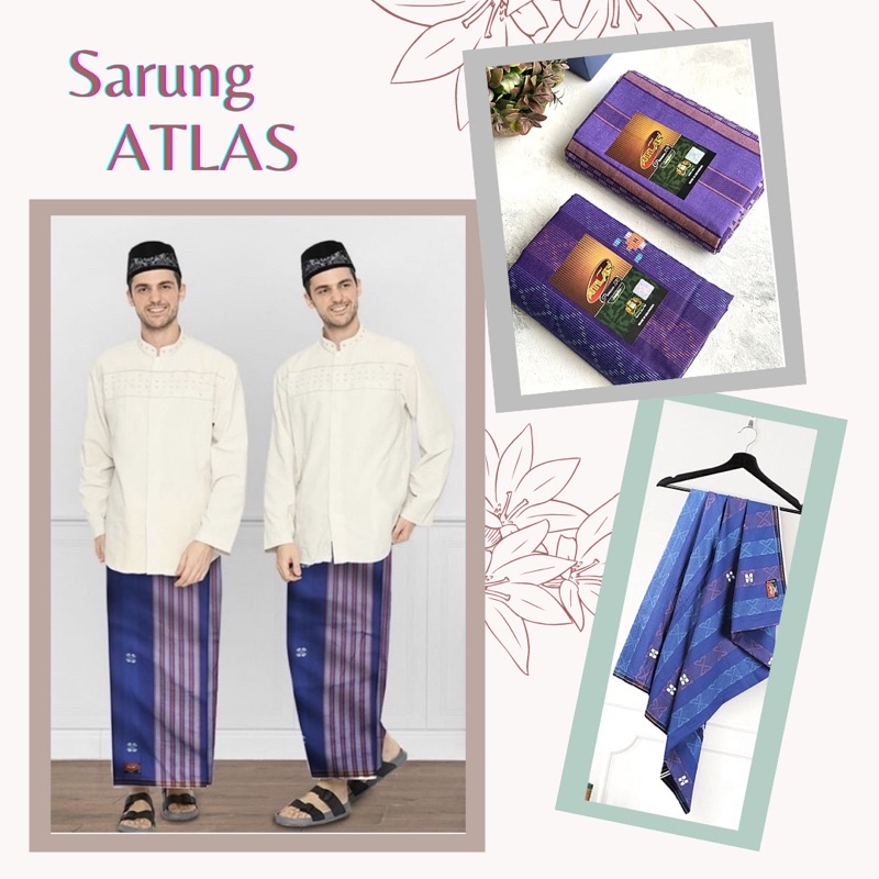 Sarung Atlas Premium Songket 770 ( 5500 Benang )