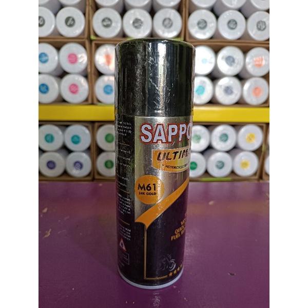 

M61-24K Gold: Sapporo ULTIMATE Paint/Cat Semprot Sapporo/Pilok