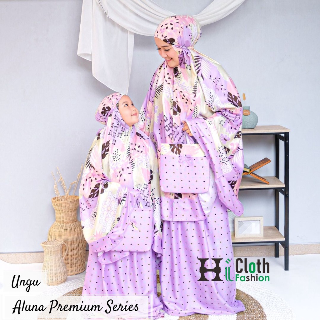 mukena bisa couple premium ibu dan anak | mukena dewasa shabby