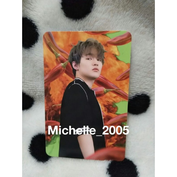 Pc ar clip chenle jewel case hot sauce nct dream photocard