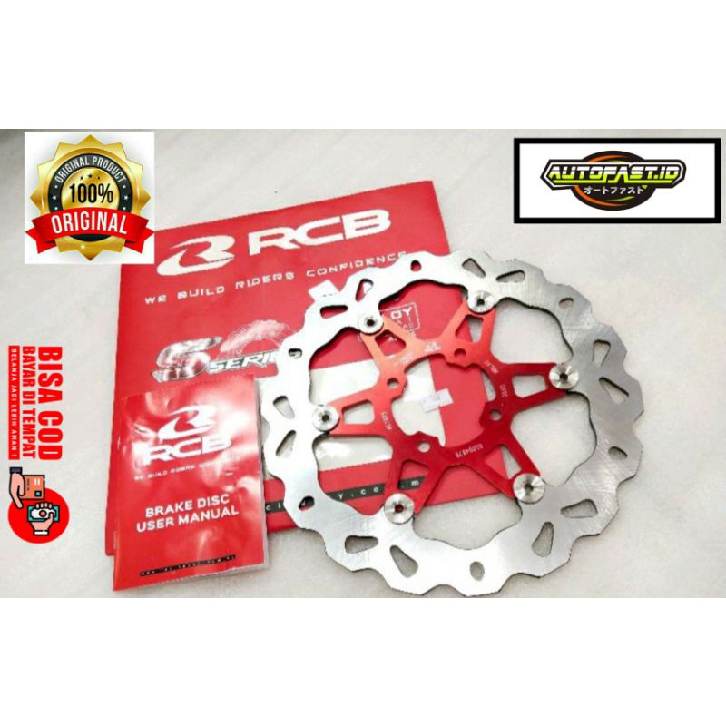 PIRINGAN CAKRAM RCB FLOATING ORIGINAL 267 MM RX KING