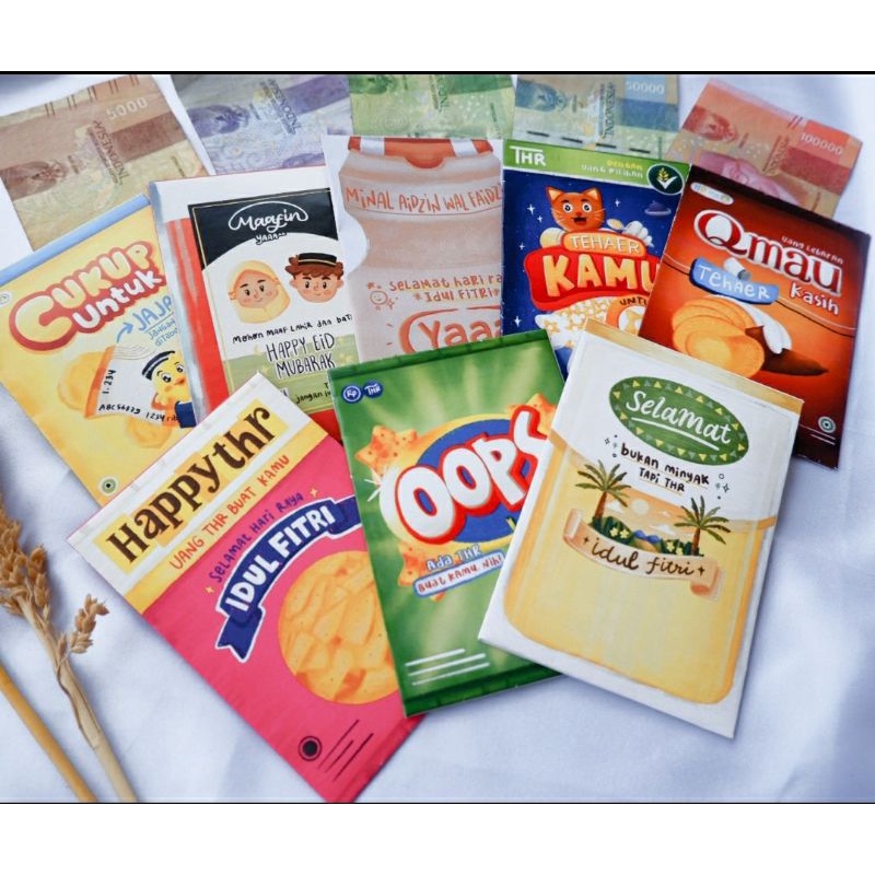 

Angpau lebaran unik 10 pcs