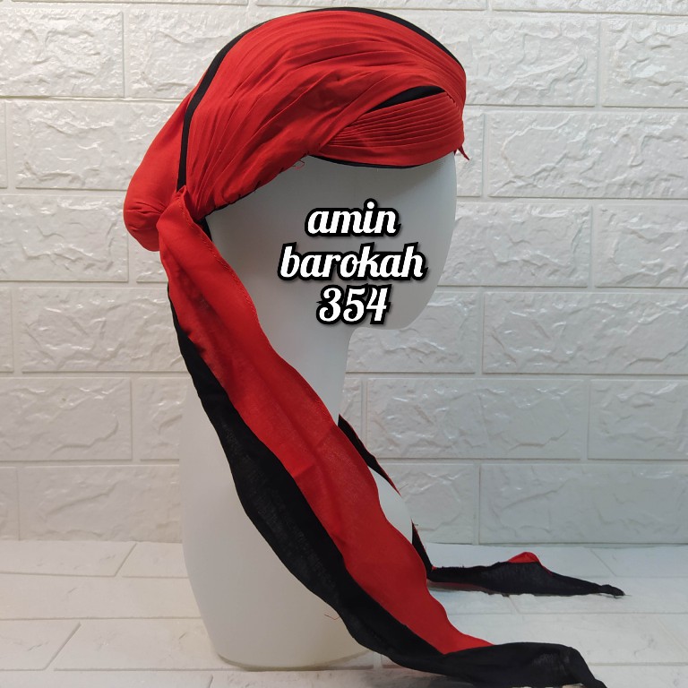 HOT PROMO!!! Blangkon Jogja Lipat Merah List Hitam Sliwir - Ukuran Dewasa #Adat #Jawa #Tradisional