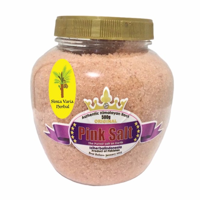 

Pink Salt, Garam Himalayan 500gr TOPLES