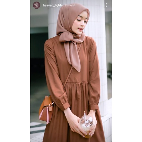 CALLA PLAIN TUNIK HEAVENLIGHTS HL: caramel M
