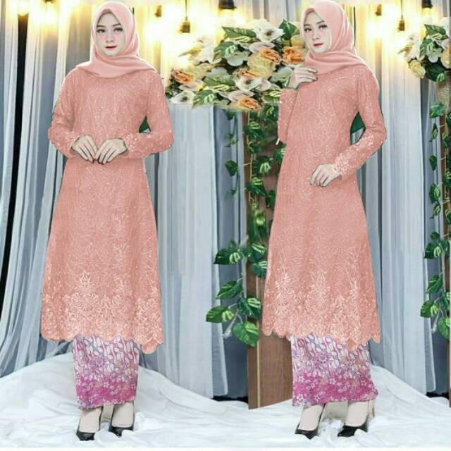 Toke Baju Setelan kebaya citra Gamis Syari asdf