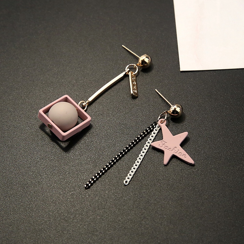 50 Pcs Pin Anting Stud Bahan Logam Untuk Aksesoris