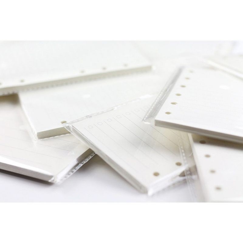 

Loose Leaf 6 Ring Binder A7 / Kertas File Loose Leaf