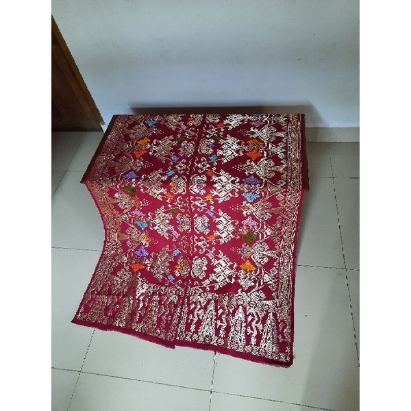 Kain Tenun Songket Sidemen Bali Asli (harga sepasang)