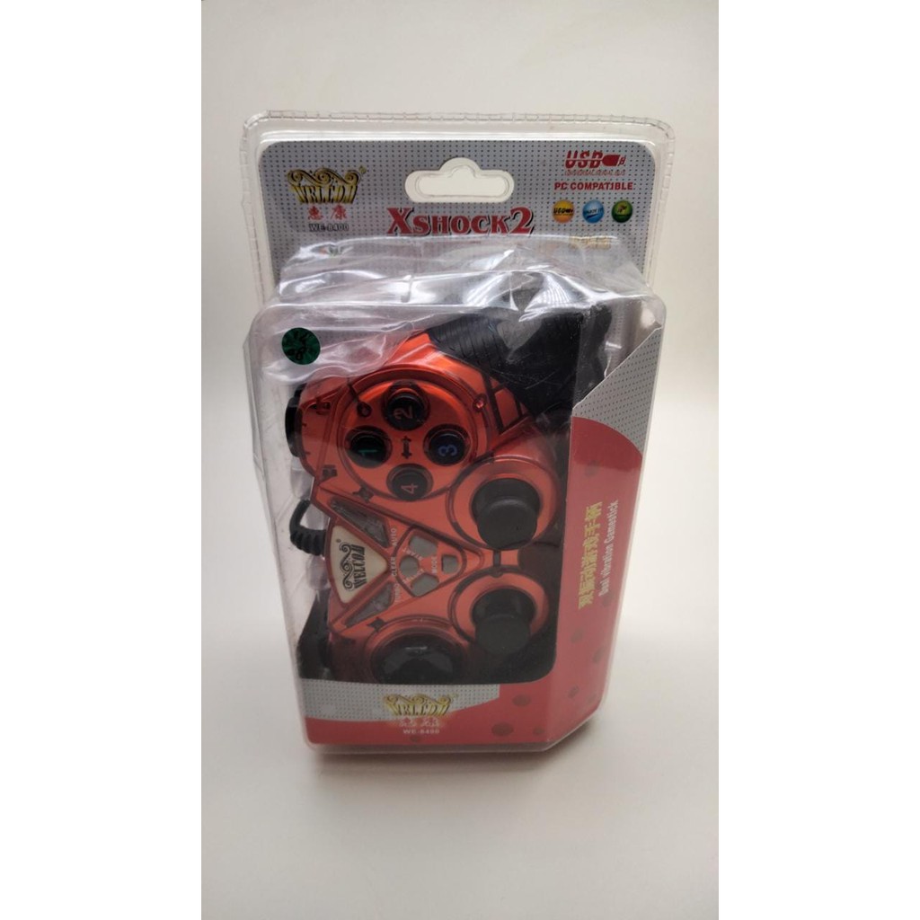 Gamepad Dual Vibration Gamestick Welcome WE-8400 X Shock2 / Joystick